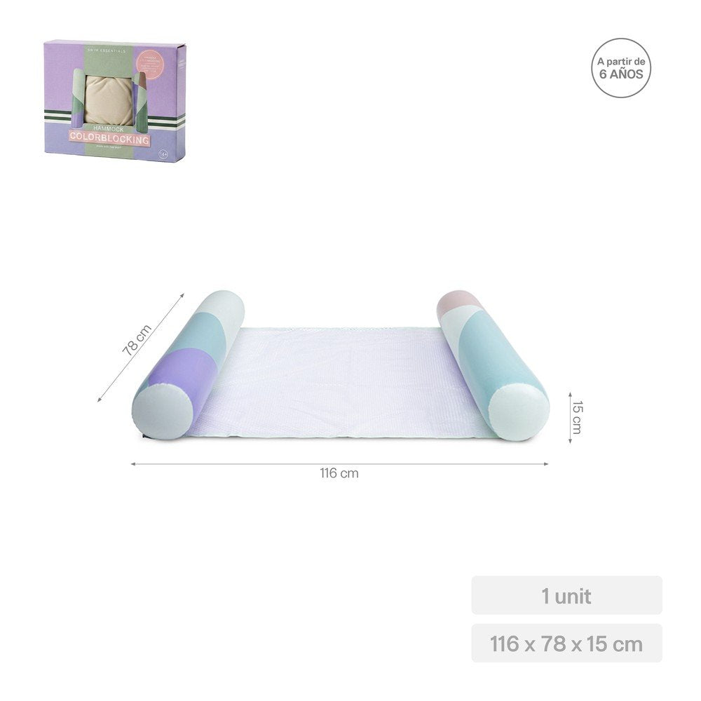 Hamaca Agua Multicolor Colorblocking HINCHABLES SARAO Imagen principal del producto