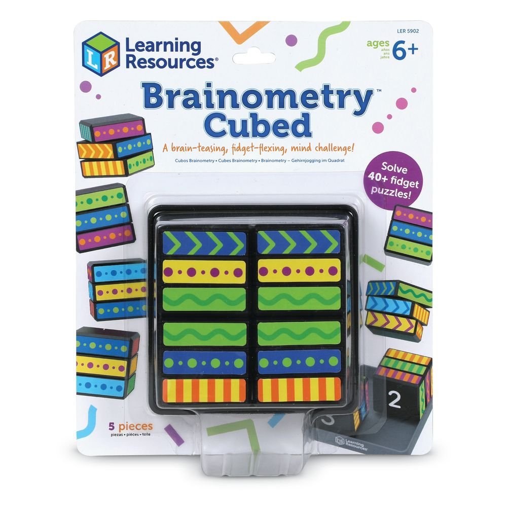Juego de Puzzles Brainometry Cubed Learning Resources Imagen principal del producto