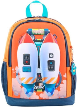 Mochila infantil Cohetes Totto para niños y niñas
