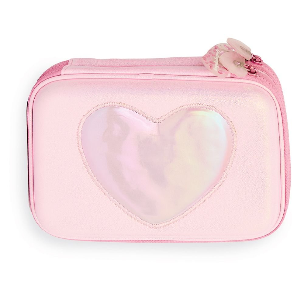 Plumier Doble Cremallera Rígido Eva Corazón Iridiscente Mooving Paper Imagen principal del producto