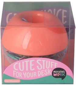 Dispensador de Clips 28 mm Mooving Pack 100 unidades