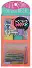 Clips y Pinzas Mooving Kit Naranja 2 en 1 para Oficina y Manualidades