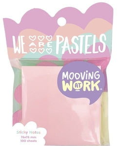 Notas adhesivas pastel MOOVING marca Maw Mania Imagen principal del producto
