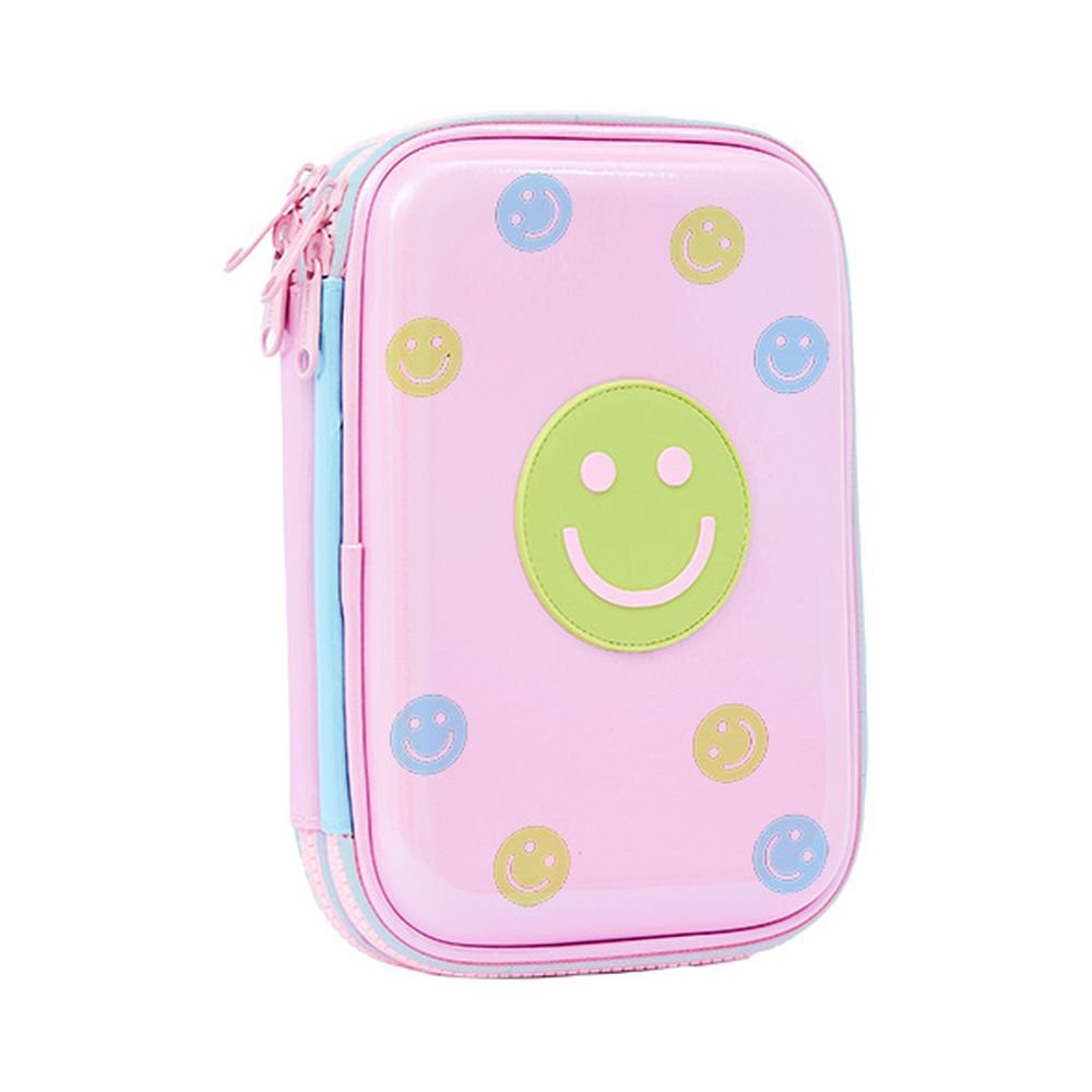 Plumier Doble Cremallera Rigida Eva Smile Mooving Paper