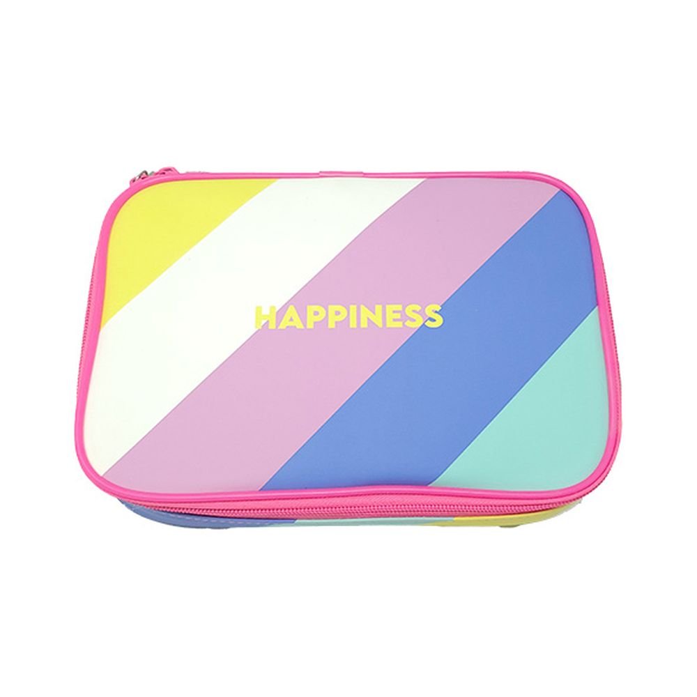Portatodo con Organizador Happiness Mooving Paper 23,5 cm Rosa Imagen principal del producto