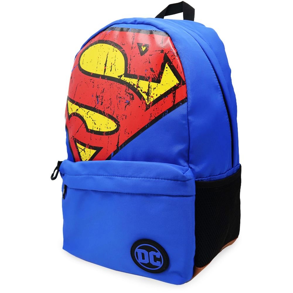 Mochila Escolar Superman Azul 44x30 Marca Mooving Paper Imagen principal del producto