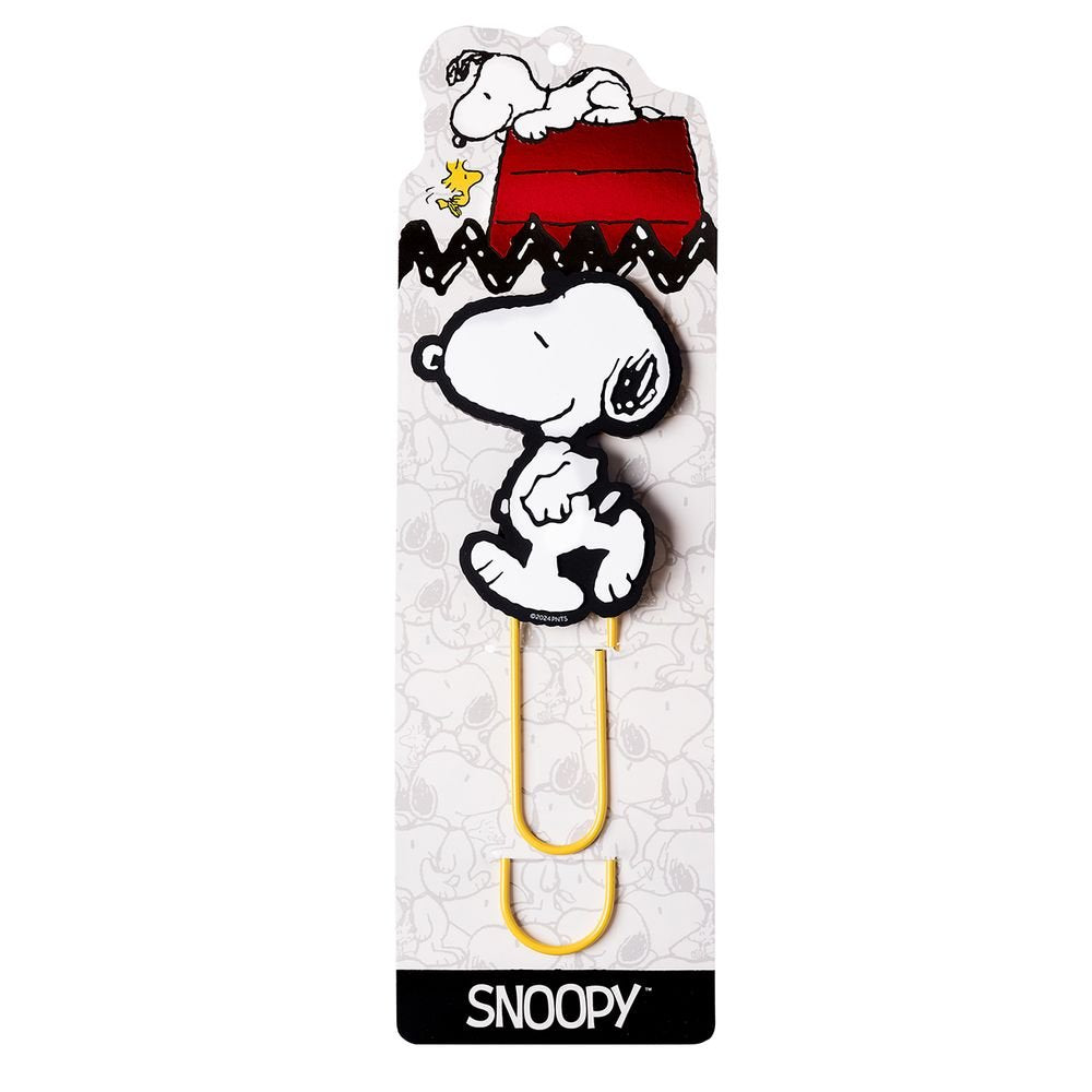 Clips Tamaño Jumbo Snoopy Marca Mooving Paper 12 unidades Imagen principal del producto