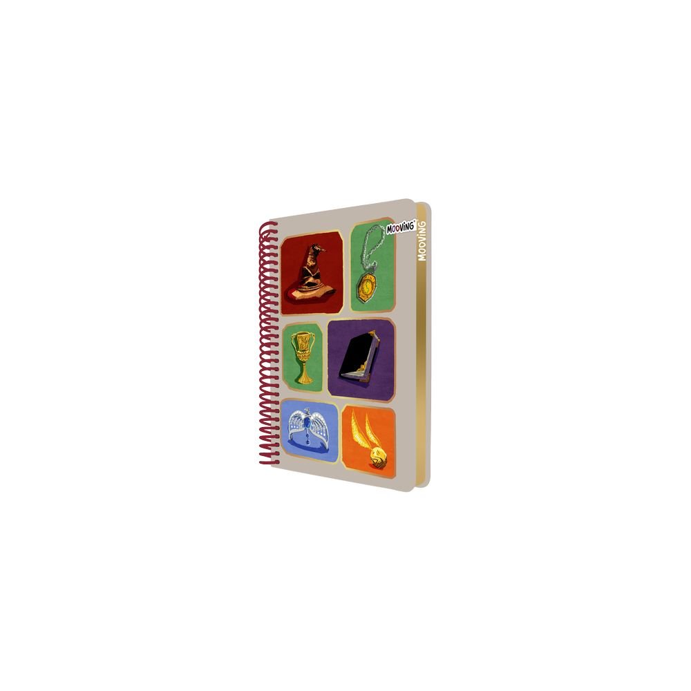 Cuaderno Anillas A6 Harry Potter 96h Rayado