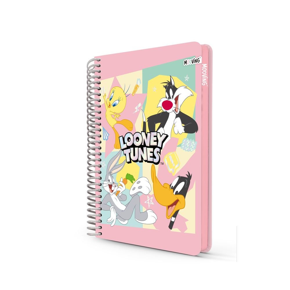 Cuaderno Premium Looney Tunes Modelos Surtidos 20,5x28cm Marca Mooving Imagen principal del producto