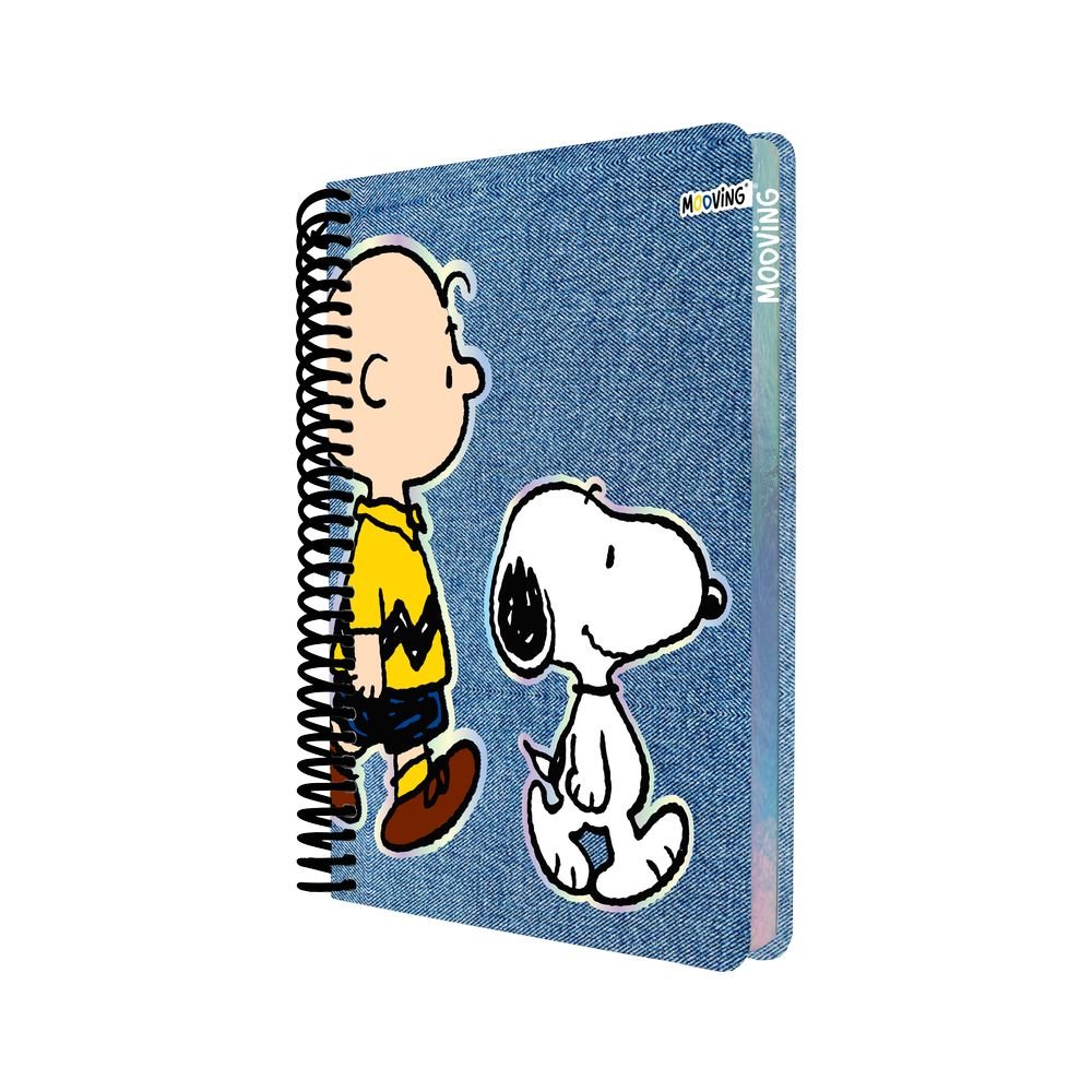 Cuaderno Anillas A5 T/d 96H Cuadro Canto Color Snoopy Mooving Paper Imagen principal del producto