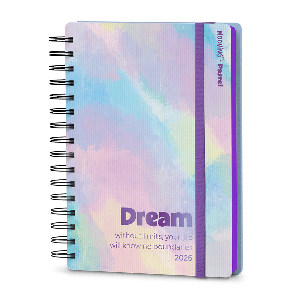 Agenda Anual Espiral D/p Pastel Mooving Agendas Imagen principal del producto