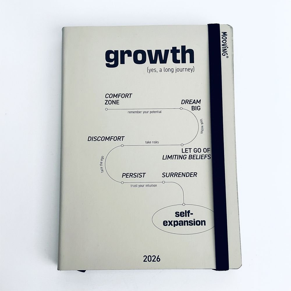 Agenda Anual Cosida D/p Growth Marca Mooving Agendas Imagen principal del producto