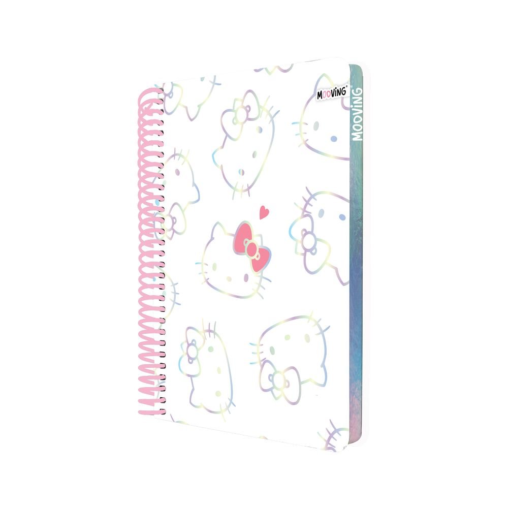 Cuaderno Anillas A4 T/d 96H Cuadro Canto Color Hello Kitty S Mooving Paper Imagen principal del producto