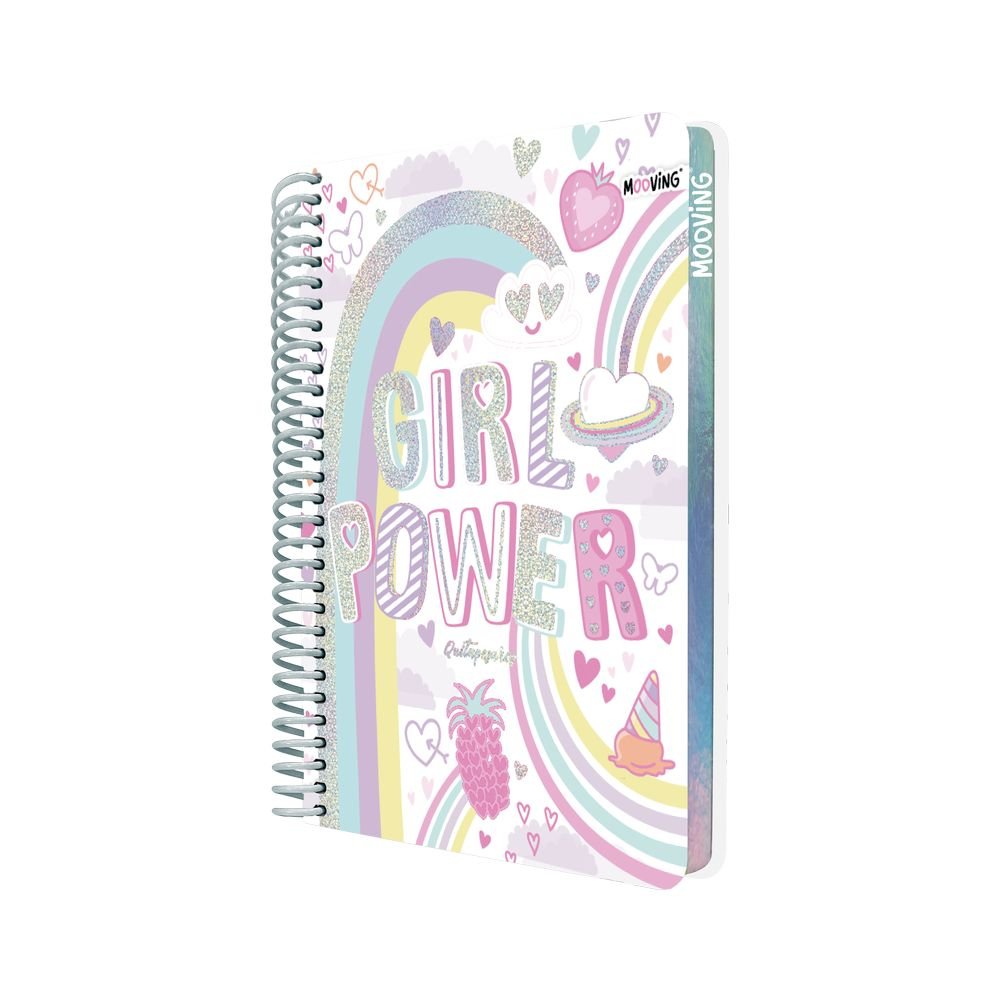 Cuaderno Anillas A4 T/d 96H Cuadro Canto Color Grl Pwr Surt Marca Mooving Paper Imagen principal del producto