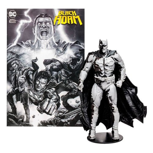 🦇 FIGURA Y CÓMIC MCFARLANE TOYS - DC COMICS BLACK ADAM BATMAN Imagen principal del producto
