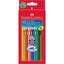 Estuche 12 lápices acuarelables + pincel Faber-Castell