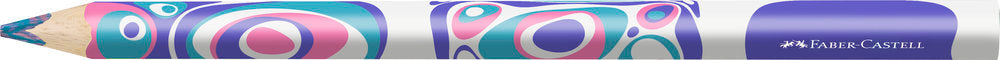 Lápiz Faber Castell Jumbo Multicolor Fantasia Pastel Imagen principal del producto