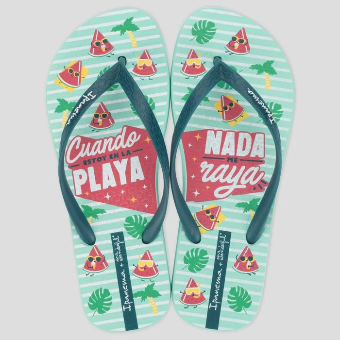 Chanclas Ipanema y Mr Wonderful Cuando Estoy Playa Talla 39 Imagen principal del producto