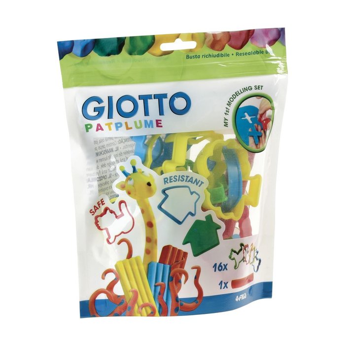 ACCESORIOS MODELAJE GIOTTO PATPLUME 16 UD + 1 RODILLO | 1 UNIDADES | (GIOTTO)