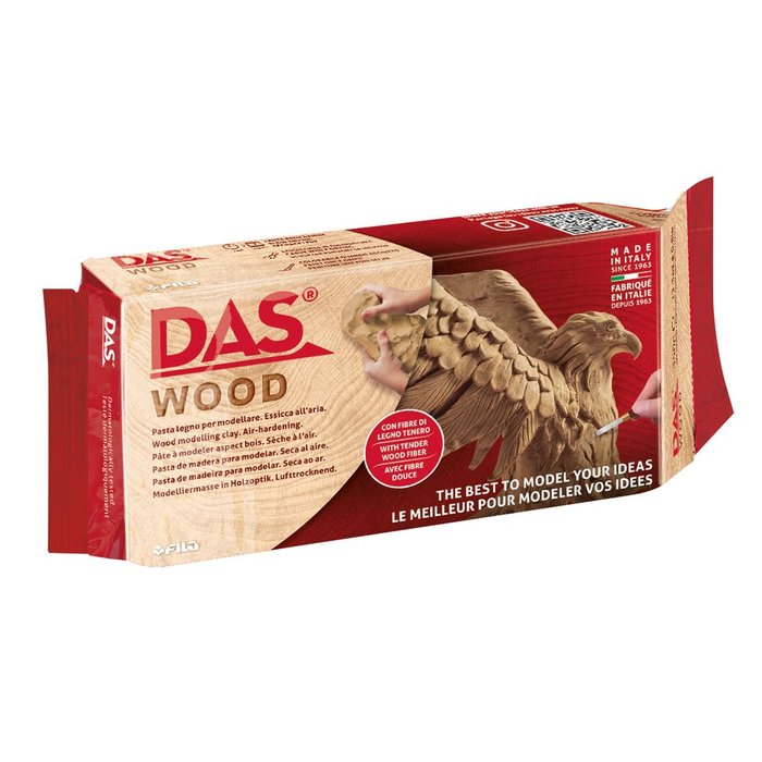 Pasta Das Wood 350 g de Modelar para Manualidades y Decoración