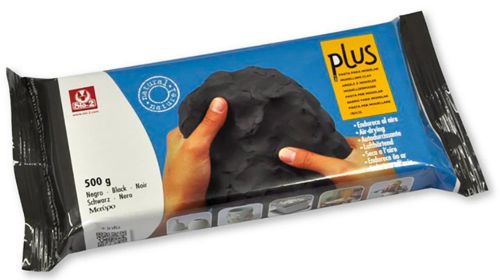 Pasta para modelar mineral black 400 g DAS Imagen principal del producto
