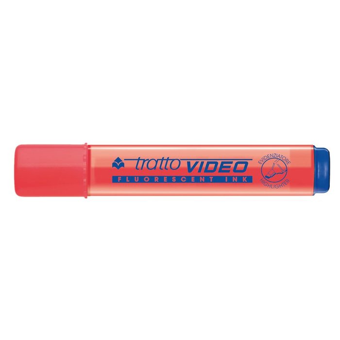 Pack 12 Markers Fluorescentes Rojo DAS