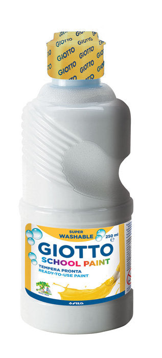 TEMPERA LIQUIDA 250ML GIOTTO LAVABLE BLANCO | 1 UNIDADES | (FILA) Imagen principal del producto