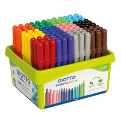 Rotulador Giotto Turbo Maxi Pack Escolar 108Unid | Fila | Pack 1 Unidades