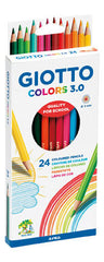 LAPIZ GIOTTO COLORS 3,0 24 COLORES SURTIDOS | 1 UNIDADES | (FILA)