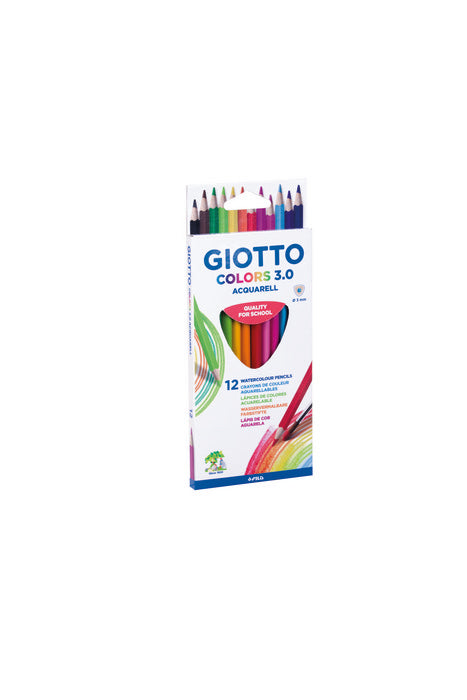 Estuche 12 Lapices Colores Giotto Colors 3.0 Acquarell Imagen principal del producto