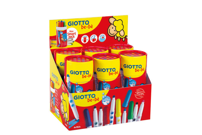 Bote 10 super rotuladores giotto be-be Imagen principal del producto