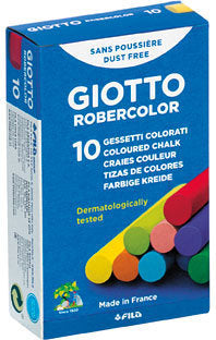 TIZA ROBERCOLOR C/10 COLORES SURTIDOS ( PAQUETE 10 X 10) | 10 UNIDADES | (FILA)