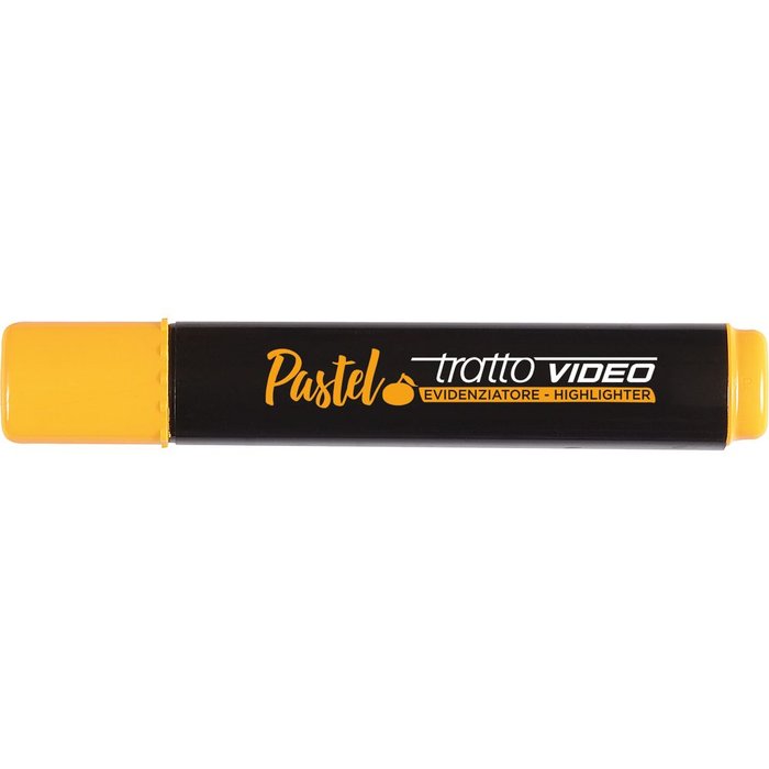 Marcador Tratto Video Pastel Naranja Mandarina 12ud Maimeri