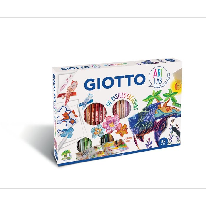 SET CERAS PASTEL GIOTTO MAXI ART LAB | 1 UNIDADES | (GIOTTO)