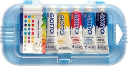Tempera tubo Giotto pack 5 colores primarios para manualidades y escolares
