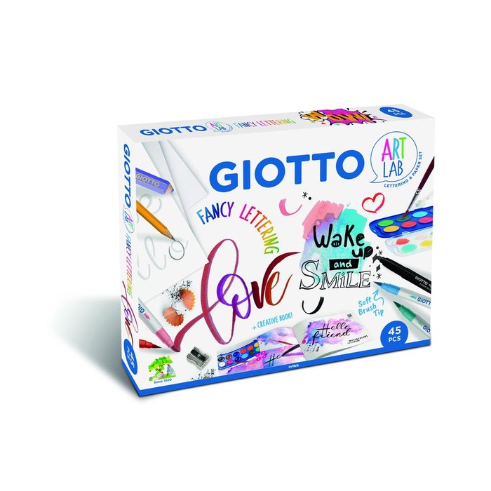 SET GIOTTO ART LAB FANCY LETTERING | GIOTTO | 1 UNIDAD | 8000825040474 Imagen principal del producto