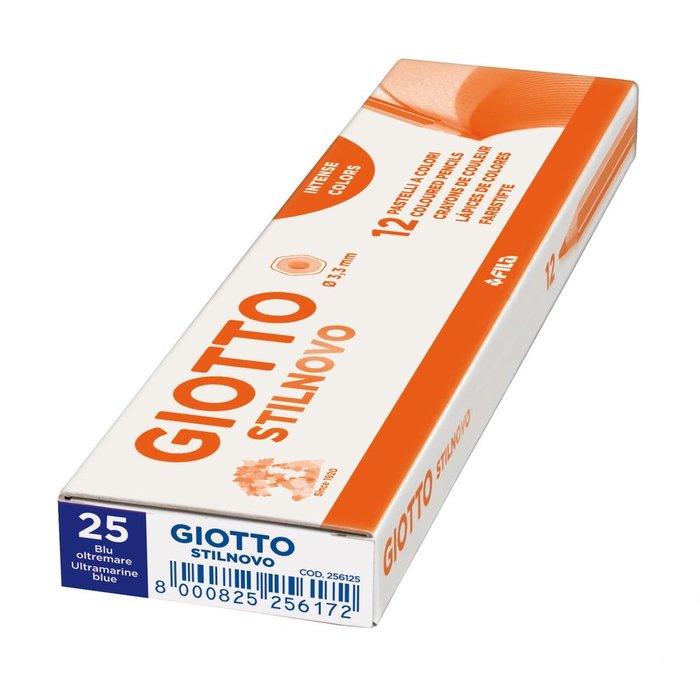 LAPIZ DE COLOR GIOTTO STILNOVO AZUL ULTRAMAR CAJA 12 UD | 12 UNIDADES | (GIOTTO)