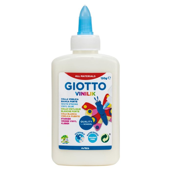COLA BLANCA GIOTTO VINILIK 120 GR CON APLICADOR | 12 UNIDADES | (GIOTTO)