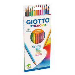 LAPIZ GIOTTO STYLNOVO 12 COLORES SURTIDOS | 1 UNIDADES | (GIOTTO)