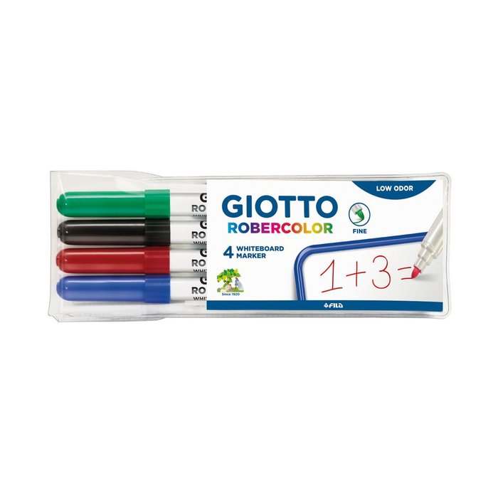 Giotto Robercolor Rotulador Pizarra Blanca blister 4U