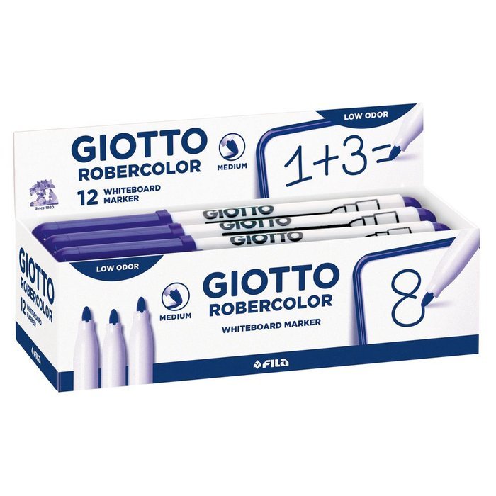 C/12 Rotulador Robercolor Azul Giotto Whiteboard Marker