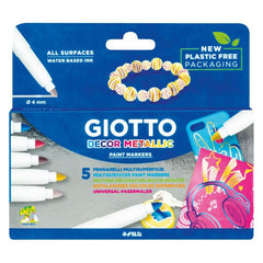 Rotulador Giotto Decor Metal | Fila | Pack 1 Unidades