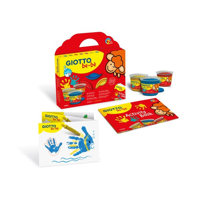 PINTURA DE DEDOS SUPER GIOTTO BEBE | 1 UNIDADES | (FILA) Imagen principal del producto