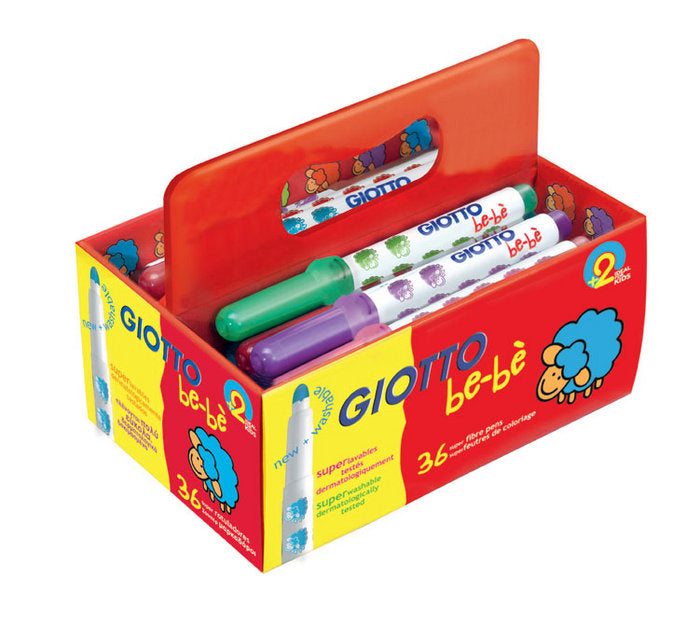 Rotulador Giotto Bebe Schoolpack 36Unid | Fila | Pack 1 Unidades