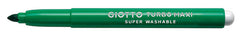 Rotulador Giotto Turbo Maxi Verde Oscuro | Giotto | Pack 12 Unidades
