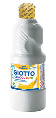 TEMPERA LIQUIDA 500ML GIOTTO LAVABLE BLANCO | 1 UNIDADES | (GIOTTO)