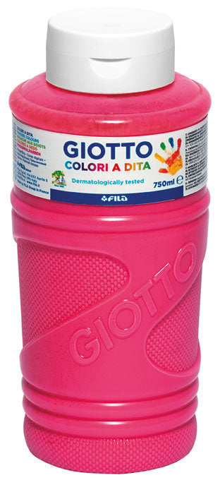 Bote Pintura Dedos Giotto 750ml Rosa