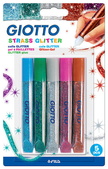 Pegamento con purpurina Giotto 10,5 ml para manualidades brillantes Imagen principal del producto