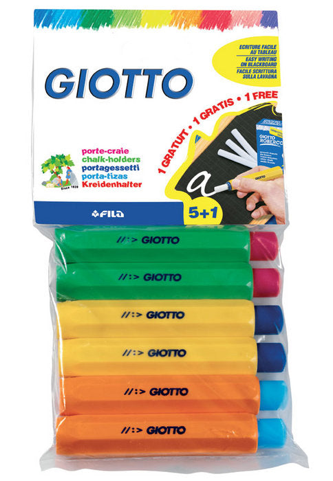 Portatizas Giotto Blister 5+1 Fila
