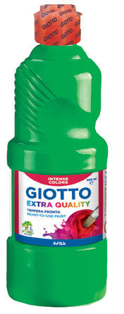 TEMPERA LIQUIDA 500ML GIOTTO VERDE | 1 UNIDADES | (FILA)